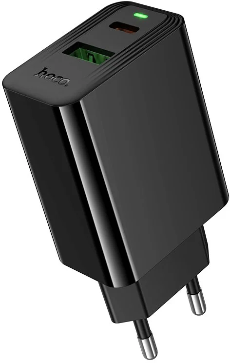 Фото: Зарядний пристрій Hoco CS94A Leader PD QC3.0 20W Black (6942007671101) № 10 | KTC