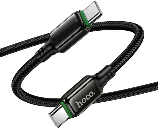 Фото: Кабель Hoco X127 Exceed 60W Type-C / Type-C 1m Black (6942007675611) № 16 | KTC