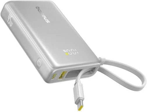 Фото: Батарея універсальна Baseus PicoGo 10000mAh 45W Galaxy Natural Titanium (P10076803853-00) № 7 | KTC