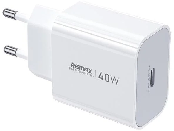 Фото: Зарядний пристрій Remax Huiying GaN PD 40W White (6954851252122) № 3 | KTC