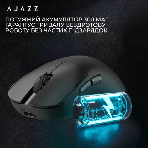 Фото: Миша Ajazz x Nacodex NJ07 MC Black (NJ07-MC-B) № 29 | KTC