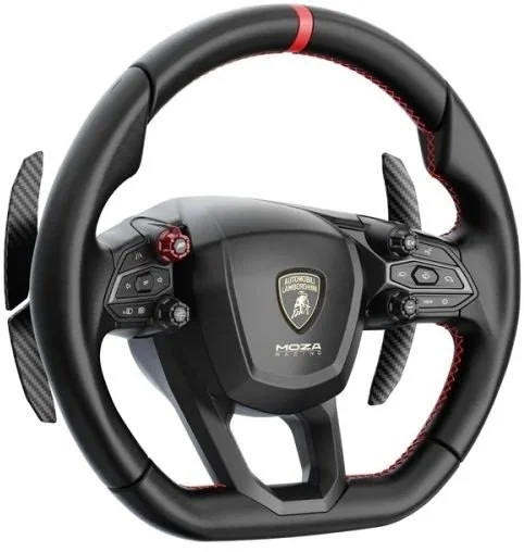Фото: Кермо з'ємне MOZA Racing Lamborghini Revuelto for PC (RS096_Moza) № 6 | KTC