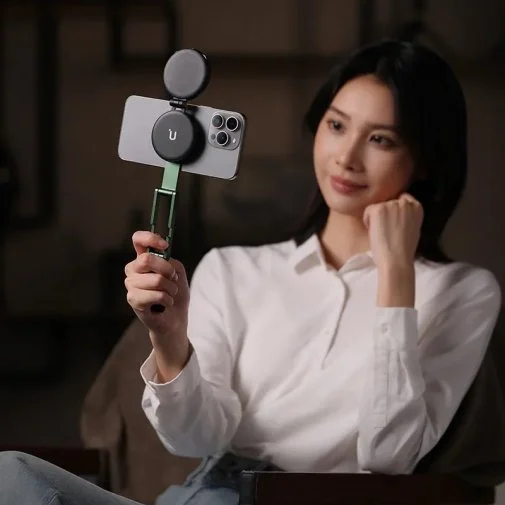 Фото: Універсальний тримач Ulanzi MA60 Foldable Magnetic Phone Tripod Orange (S040) № 20 | KTC
