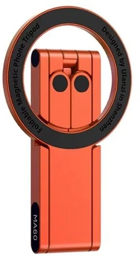 Фото: Універсальний тримач Ulanzi MA60 Foldable Magnetic Phone Tripod Orange (S040) № 13 | KTC