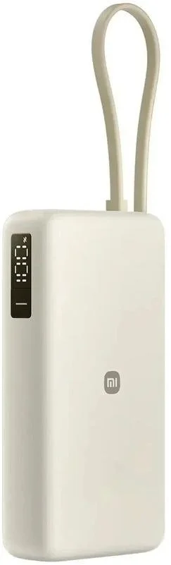 Фото: Батарея універсальна Xiaomi 20000mAh 67W built-in cable Beige (BHR08O7GL) № 4 | KTC