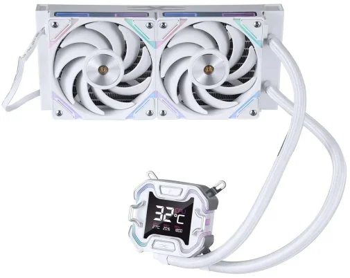 Фото: Система рідинного охолодження 1stPlayer X-240E White (X-240E-WH) № 16 | KTC