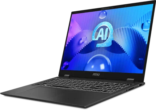 Фото: Ноутбук MSI Prestige 16 AI Evo B1MG-237UA Stellar Gray (9S7-15A121-237) - 16" IPS 60 Гц / Intel Core Ultra 7 / Ultra 7 165H / DDR5 16 ГБ / PCI-E SSD 512 ГБ / Intel Arc graphics № 7 | KTC