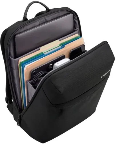 Фото: Рюкзак для ноутбука Canyon OnPack UR04 Cosmic Black (CND-BPUR04BK) № 28 | KTC
