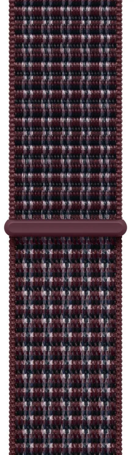 Фото: Ремінець Apple for Apple Watch 42mm - Sport Loop Burgundy Plaid (MK804) № 6 | KTC
