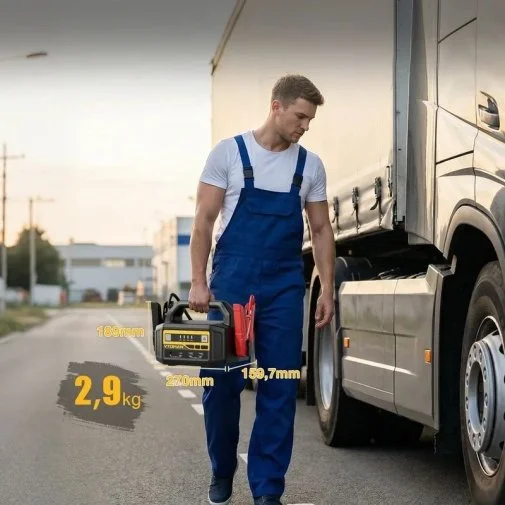 Фото: Бустер Vtoman Jump Starter V-Truck 6000A 12V/24V 36400mAh № 10 | KTC
