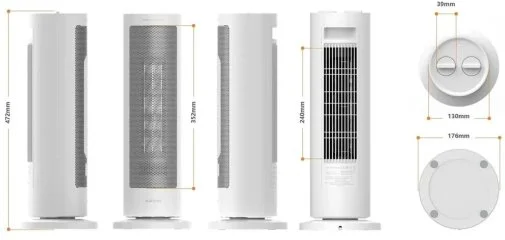 Фото: Тепловентилятор Xiaomi Fan Heater EU (1158378) № 15 | KTC