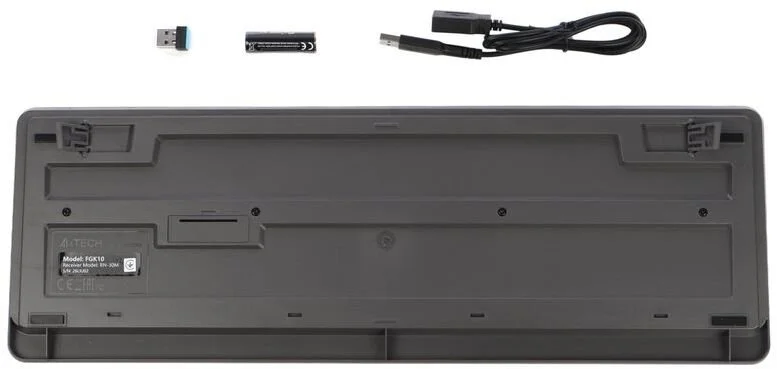 Фото: Клавіатура A4tech Fstyler FGK10 Wireless Grey (FGK10 (Grey)) № 12 | KTC