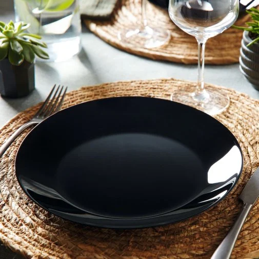 Фото: Тарілка Luminarc ZELIE 25cm Black (V7145) № 11 | KTC