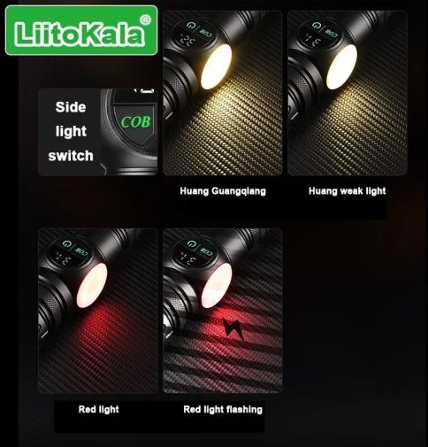 Фото: Ліхтар ручний LiitoKala LF-1826 no battery № 15 | KTC