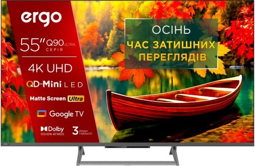 Фото: Телевізор MiniLED Ergo 55MQ90 Ultra (Smart TV, 3840x2160) № 14 | KTC