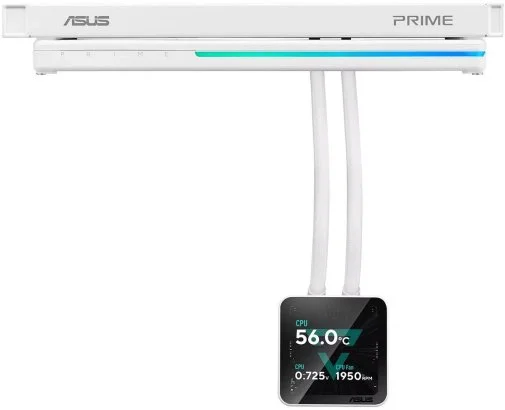 Фото: Система рідинного охолодження ASUS Prime SLC II 360 ARGB LCD White (90RC01W2-B0EAY0) № 27 | KTC