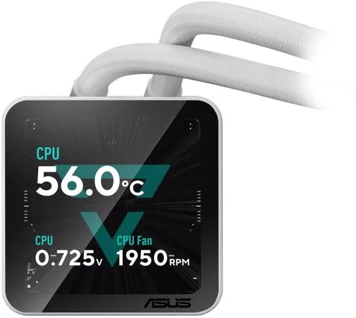 Фото: Система рідинного охолодження ASUS Prime SLC II 360 ARGB LCD White (90RC01W2-B0EAY0) № 29 | KTC