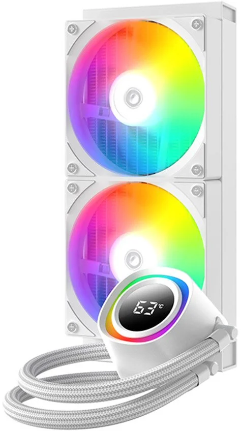Фото: Система рідинного охолодження ID-COOLING FX240 TD White (FX240 TD WHITE) № 14 | KTC
