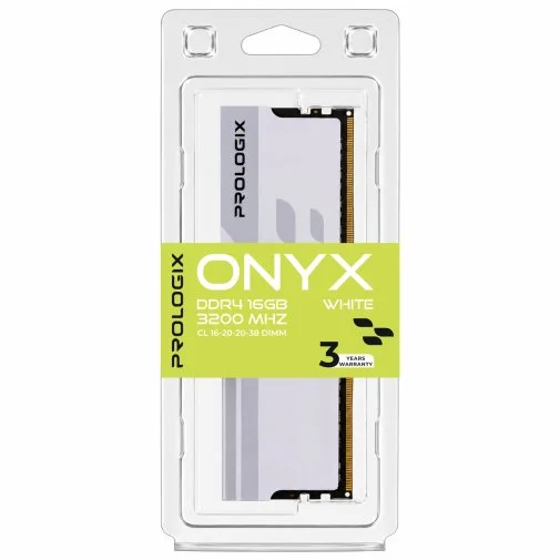 Фото: Оперативна пам’ять ProLogix Onyx White DDR4 1x16GB (PRO16GB3200YW4) № 10 | KTC
