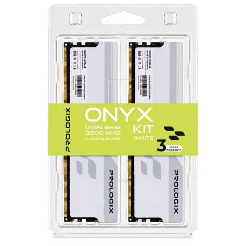 Фото: Оперативна пам’ять ProLogix Onyx White DDR4 2x16GB (PRO32GB3200YW4K) № 10 | KTC