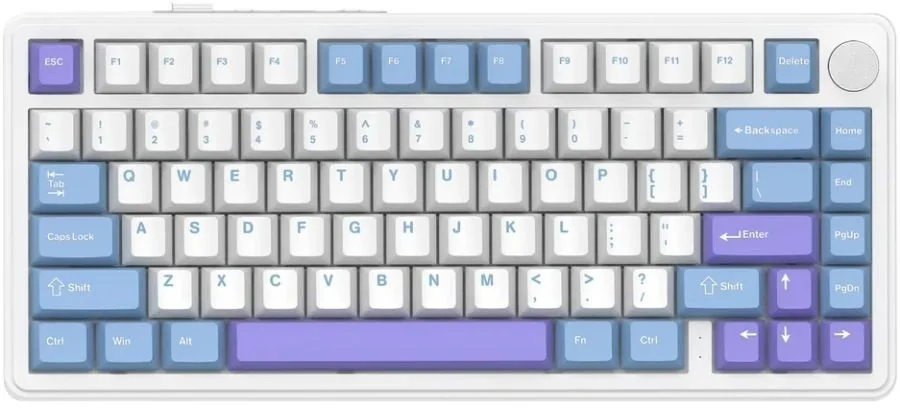 Фото: Клавіатура Attack Shark X85 White Jade Starlight White (X85SW_AS) № 10 | KTC