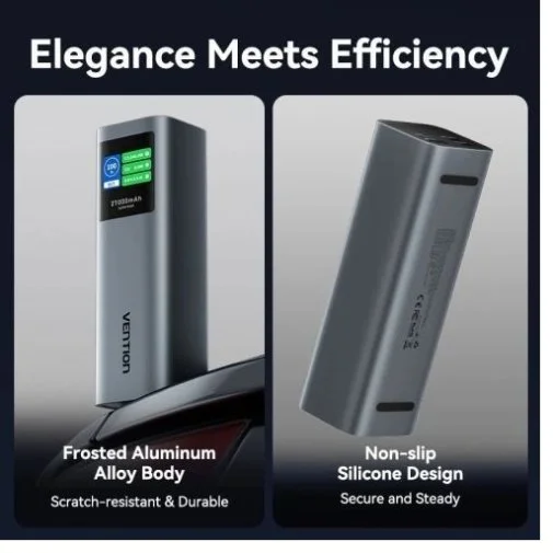 Фото: Батарея універсальна Vention FKEH0 27000mAh 140W Gray № 12 | KTC