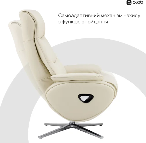 Фото: Крісло-реклайнер Qlab RC210B Black № 30 | KTC