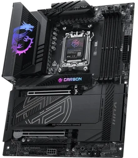 Фото: Материнська плата MSI MPG X870E CARBON MAX WIFI № 10 | KTC