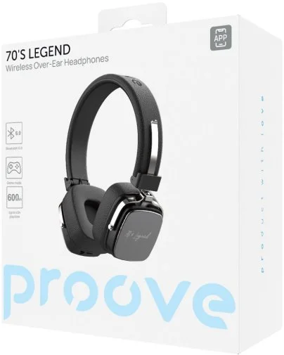 Фото: Навушники Proove 70s Legend APP Bluetooth Black (HP70L001AP01) № 22 | KTC
