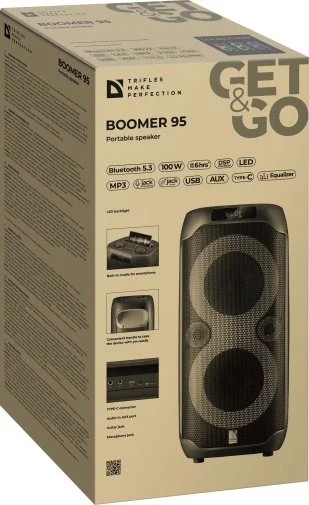 Фото: Акустика для вечірок Defender Boomer 95 Black (65195) № 24 | KTC