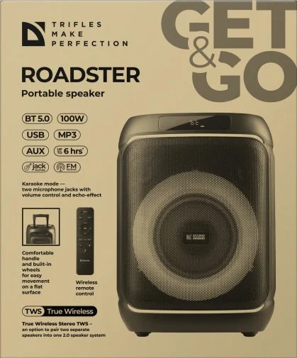 Фото: Акустика для вечірок Defender Roadster Black (65136) № 25 | KTC