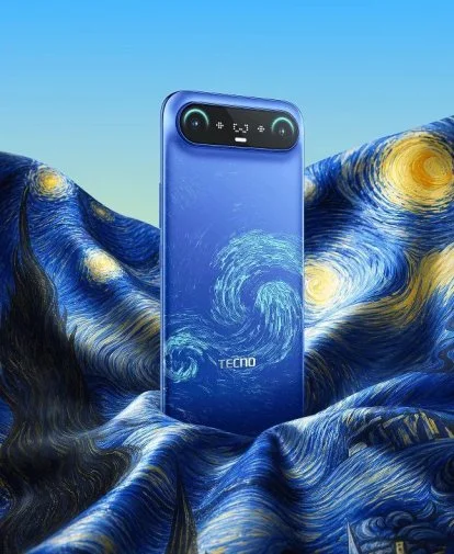 Фото: Смартфон TECNO Camon Slim 4G CN6c 8/128GB Van Gogh Blue (4894947136016) № 20 | KTC