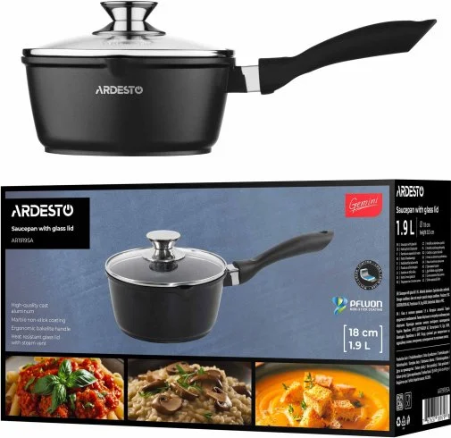 Фото: Ківш Ardesto Gemini Lazio 1.9L Black (AR1919SA) № 18 | KTC