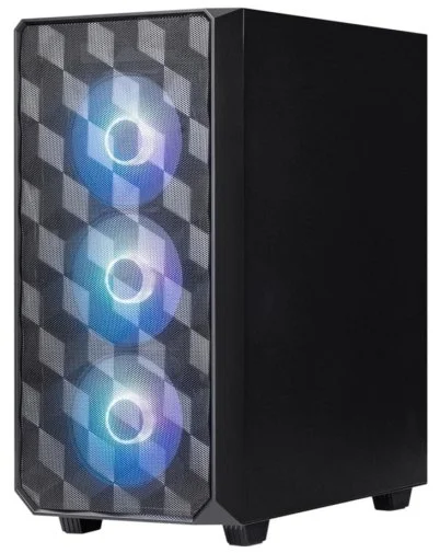 Фото: Корпус ProLogix E120 Tempered Glass and Mesh Black with window (E120 Black) № 15 | KTC