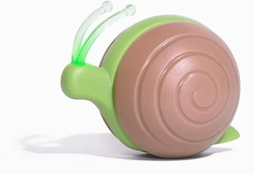 Фото: Інтерактивна розумна іграшка-равлик для котів Cheerble Wicked Snail Green (CWJ02G) № 15 | KTC