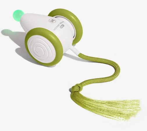 Фото: Інтерактивна розумна іграшка-мишка для котів Cheerble Wicked Mouse Green (CWJ03G) № 14 | KTC