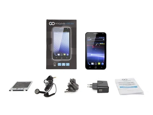 Фото: Смартфон GoClever FONE 500 чорно-білий № 9 | KTC