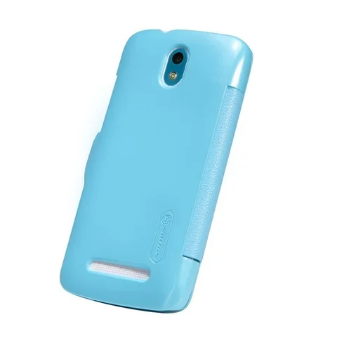Фото: Чохол Nillkin для HTC Desire 500 - Fresh Series Leather Case блакитний № 7 | KTC