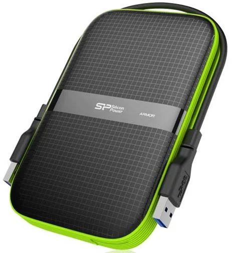 Фото: Зовнішній HDD Silicon Power Armor A60 3TB SP030TBPHDA60S3K Black № 6 | KTC