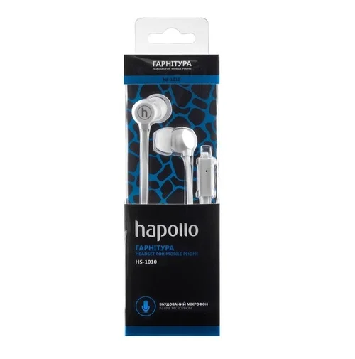 Фото: Навушники HAPOLLO HS-1010 White № 5 | KTC