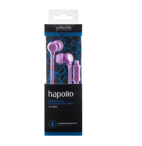 Фото: Навушники HAPOLLO HS-1010 Lilac № 5 | KTC