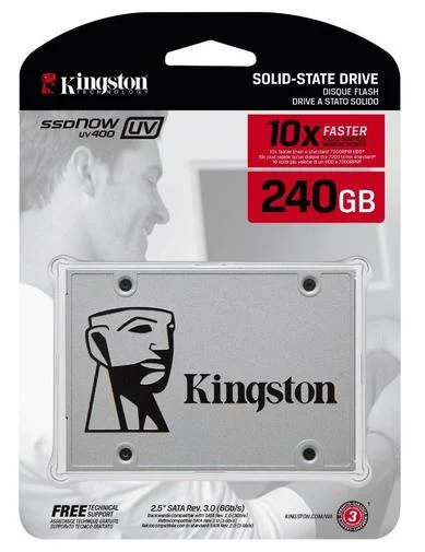 Фото: Твердотільний накопичувач Kingston UV400 (SUV400S37/240G) 240 ГБ № 4 | KTC