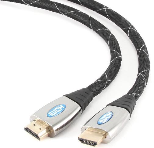 Кабель Gembird HDMI / HDMI 4.5 м чорний/сірий