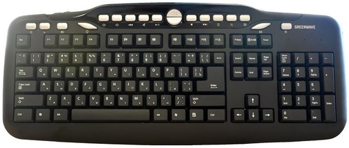 Клавіатура Greenwave Multimedia 311 чорна