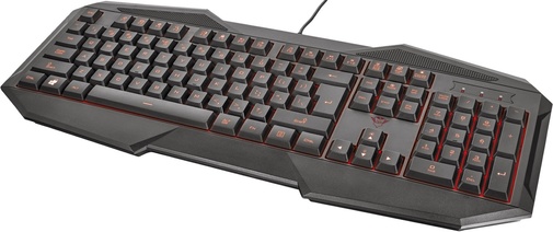 Клавіатура Trust GXT 830 Gaming Keyboard UKR чорна