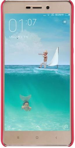 Чохол Nillkin для Xiaomi Redmi 3 Pro - Super Frosted Shield червоний