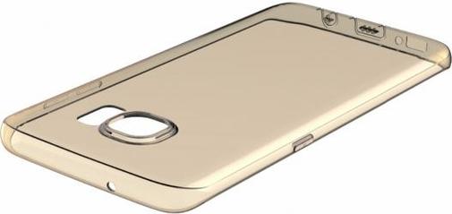 Чохол Rock для Samsung S7 Edge - Ultrathin TPU Slim Jacket золотий