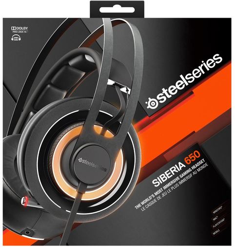 Гарнітура SteelSeries Siberia 650 чорна