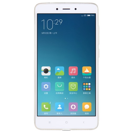 Чохол Nillkin для Xiaomi Redmi Note 4 - Nature TPU білий