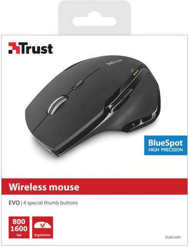 Мишка Trust Evo чорна